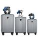 3pcs Luggage Set – Lightweight Hard Shell Suitcase Set With Double Spinner Wheels, Large Capacity, Includes 3pc U-Shaped Travel Pillow Set, Perfect For Business & Family Trips_maomaolike.com