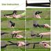 600lbs Load 2 Persons Hammock W/Mosquito Net Outdoor Hiking Camping Hommock Portable Nylon Swing Hanging Bed W/ Strap Hook Carry Bag_maomaolike.com