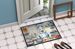 American Eskimo The Chef Doormat Front Door Mat Indoor Outdoor Rugs For Entryway, Non Slip Washable Low Pile, 24H X 36W_maomaolike.com