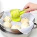Multi-Fruit Slicer With Handle - Plastic Tomato Potato & Lemon Cutter (3-in-1 Kitchen Tool For Fast Slicing Dishwasher_maomaolike.com