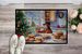 Dachshund Christmas Cookies Doormat Front Door Mat Indoor Outdoor Rugs For Entryway, Non Slip Washable Low Pile, 24H X 36W_maomaolike.com