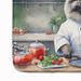 Keeshond The Chef Memory Foam Kitchen Mat Machine Washable Anti-Fatigue Mat Cushion Comfort Bath Mat Or Kitchen Rug_maomaolike.com