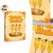 Drinks Station Themed Painting Poster, Vibrant Citrus Cocktail Scene Poster, Eye-catching Decorative Piece Suitable For Home Bar, Kitchen Or Party_maomaolike.com