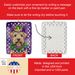 Wheaten Terrier King Of Mardi Gras Porcelain Ornament Christmas Tree Hanging Decorations For Home Christmas Holiday, Rectangle, Gift, Multicolor_maomaolike.com