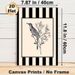 Woodpecker Themed Painting Poster, Monochrome Line Art Poster, Elegant Bird-on-twig Sketch Design, Suitable For Living Room And Bedroom Wall Decor_maomaolike.com