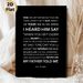 Father's Inspirational Lyric Painting Poster, Minimalist Black & White Typographic Poster, Thought-provoking Motivational Words, Ideal For Bedroom_maomaolike.com