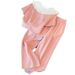 Women's Clothing Temperament sports suits new slimming and age reducing fashion casual wide leg pants street blasting two piece suit _maomaolike.com