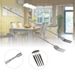 BBQ Dinner Fruit Dessert Handle Stainless Steel Cutlery Telescopic Extendable Fork_maomaolike.com