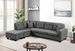 Left Fabric Sofa With Ottoman_maomaolike.com