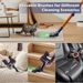 PSH9 180W Powerful Suction Vacuum Cleaner, 25Kpa Handheld Suction, 2200mAh Battery Life For 40 Minutes, SUS+HEPA Filter, 3-in-1 Wireless Vacuum Cleaner, Upright Vacuum Cleaner, Cordless Handheld_maomaolike.com