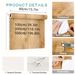 45cm*2000cm Natural Oak Wood Grain Peel And Stick Wallpaper, Waterproof Self Adhesive Wall Covering For Furniture Cabinets And Walls_maomaolike.com