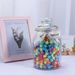 European Style Large Striped Sealed Jar Wishing Wish Lucky Glass Cylindrical Star Bottle For Boyfriend_maomaolike.com