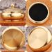 Brass Pisces Burner Lotus Indoor Living Room Fireproof Cotton Gourd Incense Holder Metal Craft Ornament Wholesale_maomaolike.com