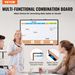 36'x 24' Monthly Calendar Whiteboard & Cork Board Combo With Aluminum Frame Bulletin Board_maomaolike.com