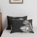 Floral Duvet Cover Queen Comforter Cover Soft Brushed Printing Three Piece Set_maomaolike.com