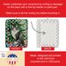 Norwegian Forest Cat By The Christmas Tree Porcelain Ornament Christmas Tree Hanging Decorations For Home Christmas Holiday, Rectangle, Gift, Multicolor_maomaolike.com