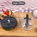 1Pcs 600ml/1000ml Manual Garlic Vegetable Chopper Meat Grinder Ginger Fruits Nuts Kitchen Food Processor_maomaolike.com