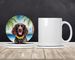 American Water Spaniel Luau Large Sandstone Coasters Pack Of 4 Absorbent Round Coasters Decor Gifts For Men Or Women, 4 In, Multicolor_maomaolike.com