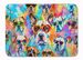 Boxer Hippie Dawg Memory Foam Kitchen Mat Machine Washable Anti-Fatigue Mat Cushion Comfort Bath Mat Or Kitchen Rug_maomaolike.com