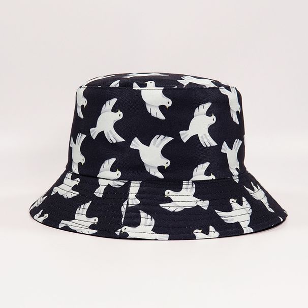 Hot Sale Bucket-Hats Men Women letter Print Bob Fisherman Cat Cotton Fashion Anti-sun Hip Hop Panama Hat 2024 New_maomaolike.com