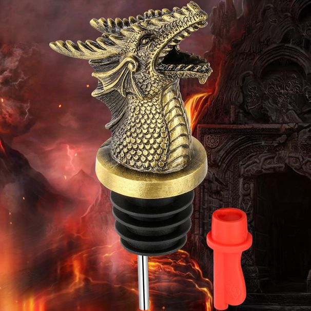 Dual Function Faucet Dispenser, Wine Stopper, Bottle Stopper, Interesting Faucet Dispenser For Cocktails And Whiskey Bottles, Kitchen Accessories_maomaolike.com