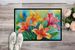 Lilies In Watercolor Doormat Front Door Mat Indoor Outdoor Rugs For Entryway, Non Slip Washable Low Pile, 24H X 36W_maomaolike.com