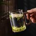 High Temperature Resistant Glass Tea Household For Brewing Green Tea, Drinking Cup With Handle, Family Luxury High-end_maomaolike.com