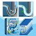 Jaysuing Drain Blockage Removal Powder, Kitchen Bathroom Floor Drain Pipe Cleaning Decontamination Desalting Odor_maomaolike.com