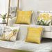 Hot Selling Yellow Bicycle Tulip Pattern Living Room Bedroom Sofa Decorative Pillow Case_maomaolike.com