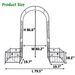 Metal Garden Arch With Plant Pot Garden Arbor Trellis Climbing Plants Support Rose Arch Black_maomaolike.com