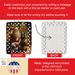 Belgian Tervuren And Santa Claus Porcelain Ornament Christmas Tree Hanging Decorations For Home Christmas Holiday, Rectangle, Gift, Multicolor_maomaolike.com