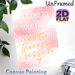 Lash Therapy Session Welcome Painting Poster, Soft Pink Watercolor Style Poster, Playful Humorous Text Design, Ideal For Beauty Salons And Lash_maomaolike.com