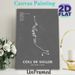 Coll De Soller Cycling Route Painting Poster, Minimalist Monochrome Topographic Map With Climb Stats Poster, Displays Cycling Route Details, Ideal For_maomaolike.com