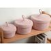 Home Woven Basket, Table Storage Box, Dining Table, Office_maomaolike.com