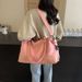 2026 New Korean Version Short Travel Large Capacity Sports Gym Business Trip Set Trolley Case Handheld Storage Bag_maomaolike.com