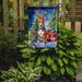 Basenji Christmas Reindeer Garden Flag Mailbox Flag Decorative Yard Flag Banner Outside Patio Artwork Yard Flower Beds, Garden Size, Multicolor_maomaolike.com