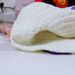 Hot Sale Women Floral Crochet Hat Multi-Color Flower Decor Wide Brim Bucket Caps Skin-friendly Breathable Fisherman_maomaolike.com