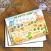 Dinosaur Potty Chart Painting Poster, Gentle Watercolor Desert Dinosaur Scene Poster, Functional Design To Track Potty Training Progress, Suitable For_maomaolike.com