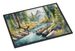 Mountain Stream Doormat Front Door Mat Indoor Outdoor Rugs For Entryway, Non Slip Washable Low Pile, 24H X 36W_maomaolike.com