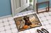 Chocolate Lab Fall Kitchen Pumpkins Doormat Front Door Mat Indoor Outdoor Rugs For Entryway, Non Slip Washable Low Pile, 24H X 36W_maomaolike.com