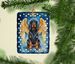 Gordon Setter My Angel Porcelain Ornament Christmas Tree Hanging Decorations For Home Christmas Holiday, Rectangle, Gift, Multicolor_maomaolike.com