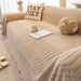 Soft & Cozy Fleece Sofa Cover Blanket - Reversible Stretchable Slipcover For Living Room Couch, Universal Fit, Washable,_maomaolike.com