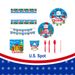 Christmas 10-piece Set Set Party Supplies Snowman Disposable Tableware Paper Plates And Napkins Banners Plastic Tablecloths Cutlery Serves 60 For Merry Christmas Party Home Indoor Outdoor Decor_maomaolike.com