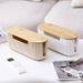 Decoration Cover Artifact Power Strip Storage Box Cord Management Socket Wire Data Cable Organizer_maomaolike.com