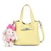 2026 New Luxury Lychee Pattern Basket High-End Shoulder Fashionable Crossbody Bag, Handbag, Bucket Bag_maomaolike.com