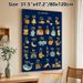 German Alphabet Painting Poster, Warm-toned Cute Cartoon Style Poster, Aids German Letter Learning, Ideal For Study Room And Living Area_maomaolike.com