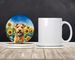 Lakeland Terrier In Sunflowers Large Sandstone Coasters Pack Of 4 Absorbent Round Coasters Decor Gifts For Men Or Women, 4 In, Multicolor_maomaolike.com