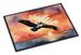 Pelican Fiery Sunset Doormat Front Door Mat Indoor Outdoor Rugs For Entryway, Non Slip Washable Low Pile, 24H X 36W_maomaolike.com