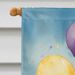 Gordon Setter Happy Birthday House Flag Large Porch Sleeve Pole Decorative Outside Yard Banner Artwork Wall Hanging, Polyester, House Size, Multicolor_maomaolike.com