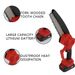 1pc 8 Inch Handheld Brushless Chainsaw, 8 Inch, Rechargeable Battery With Battery Digital Display, Suitable For Efficient Tree Pruning Branch Cutting And Trimming, Wood Cutting_maomaolike.com